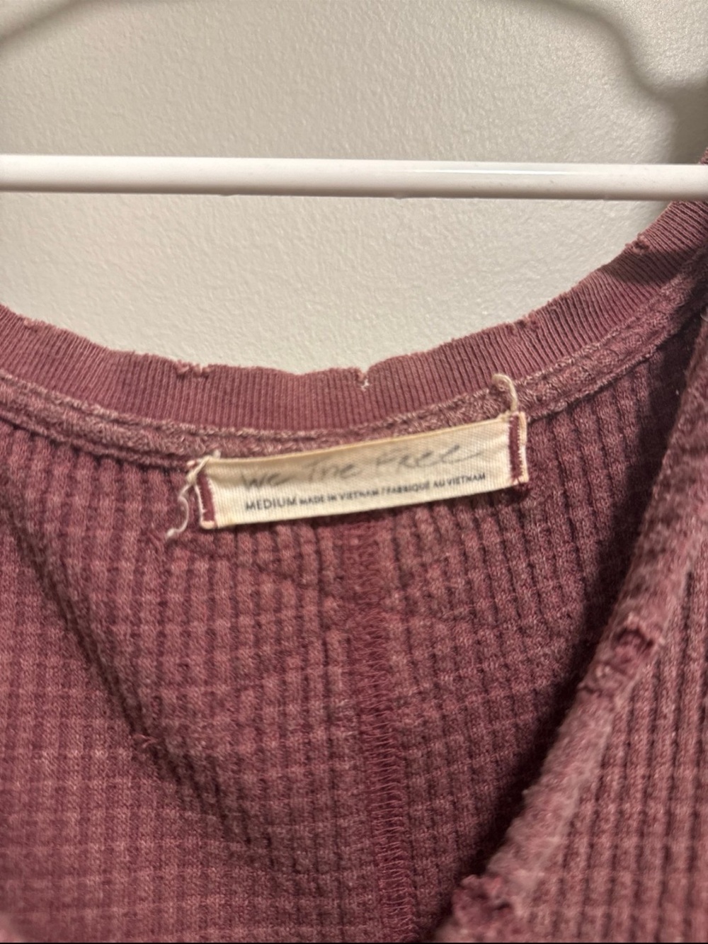 Free People Buttercup Thermal Smokey Wings - Picture 3 of 4